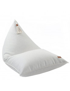Pouf berlingot tissu - 80 x 120cm - 4 coloris