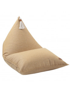 Pouf berlingot tissu - 80 x 120cm - 4 coloris