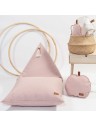 Pouf berlingot tissu - 80 x 120cm - 4 coloris