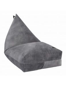 Pouf berlingot en velours - 80 x 140cm - 6 coloris