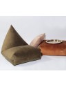 Pouf berlingot en velours - 80 x 140cm - 6 coloris