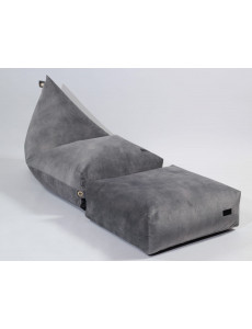 Pouf carré en velours - 60 x 60cm - 6 coloris