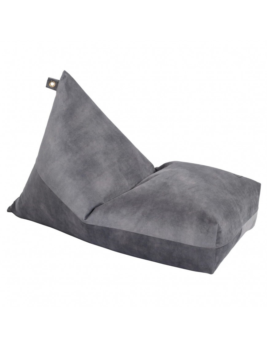 Pouf berlingot en velours - 60 x 120cm - 6 coloris