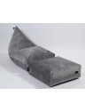 Pouf berlingot en velours - 60 x 120cm - 6 coloris