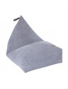 Pouf berlingot velours côtelé - 60 x 120cm - 3 coloris