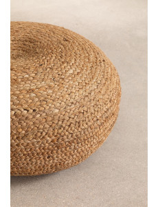 Pouf rond en jute - ø50, ø60 ou ø80cm