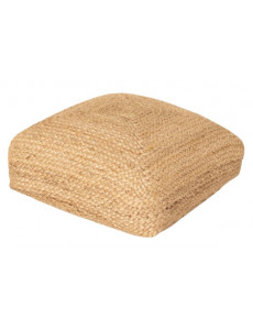Pouf carré en jute - L50 x...
