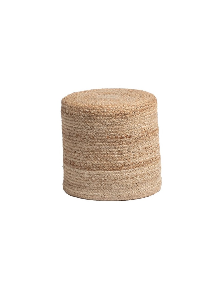Pouf en jute - D40 x H40cm