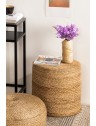 Pouf en jute - D40 x H40cm