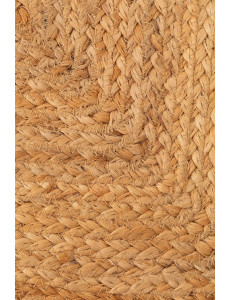 Pouf cube en jute - L40,5 x P40,5 x H40,5cm