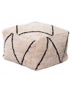 Pouf berbère en coton - L65...