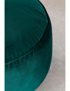 Pouf rond en velours - Ø58 x H37cm - 5 coloris