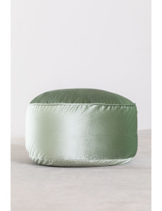Pouf rond en velours - Ø58 x H37cm - 5 coloris