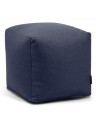 Pouf cube tissu - 330 g/m² - 12 coloris