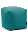 Pouf cube tissu - 330 g/m² - 12 coloris