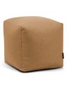 Pouf cube tissu - 330 g/m² - 12 coloris