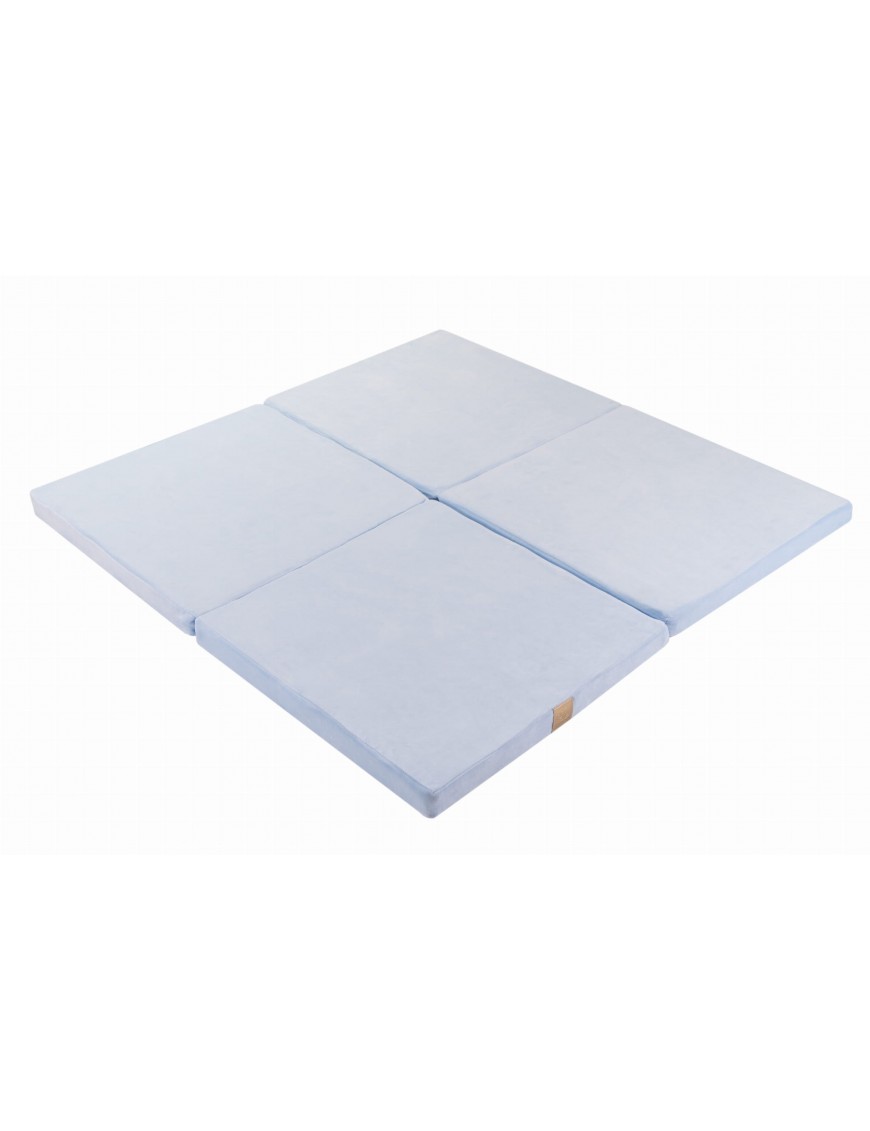 coussin de sol pliable, bleu ciel