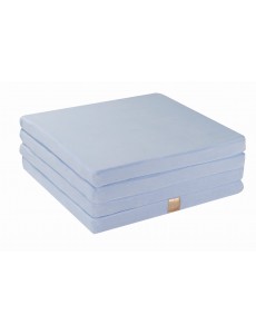 coussin de sol pliable, bleu ciel