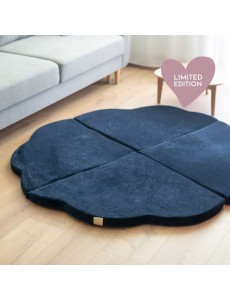 coussin de sol pliable, nuage bleu marine