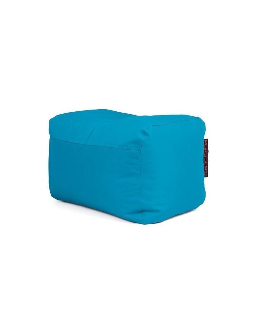 Pouf rectangle tissu - 380 g/m² - 21 coloris