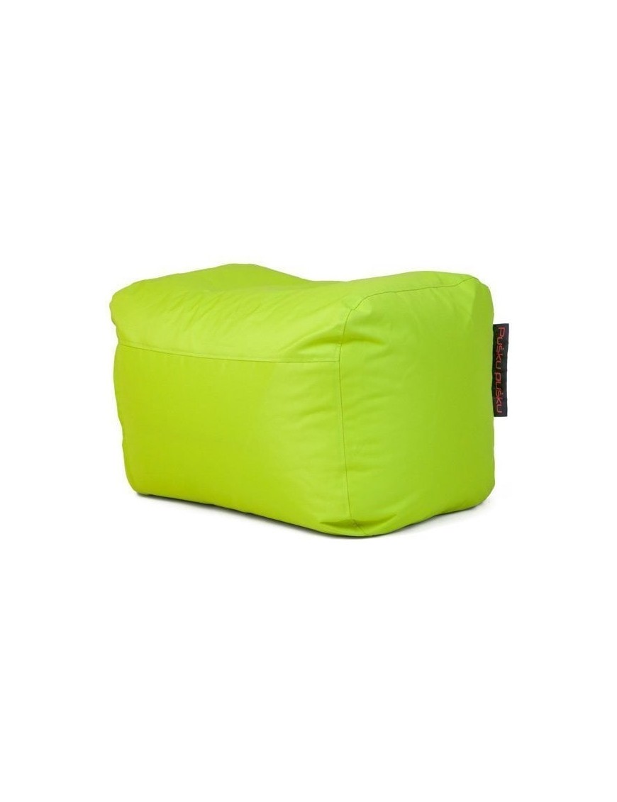 Pouf rectangle tissu - 380 g/m² - 21 coloris