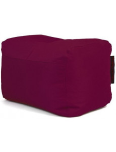 Pouf rectangle tissu - 380 g/m² - 21 coloris