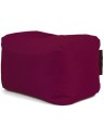 Pouf rectangle tissu - 380 g/m² - 21 coloris