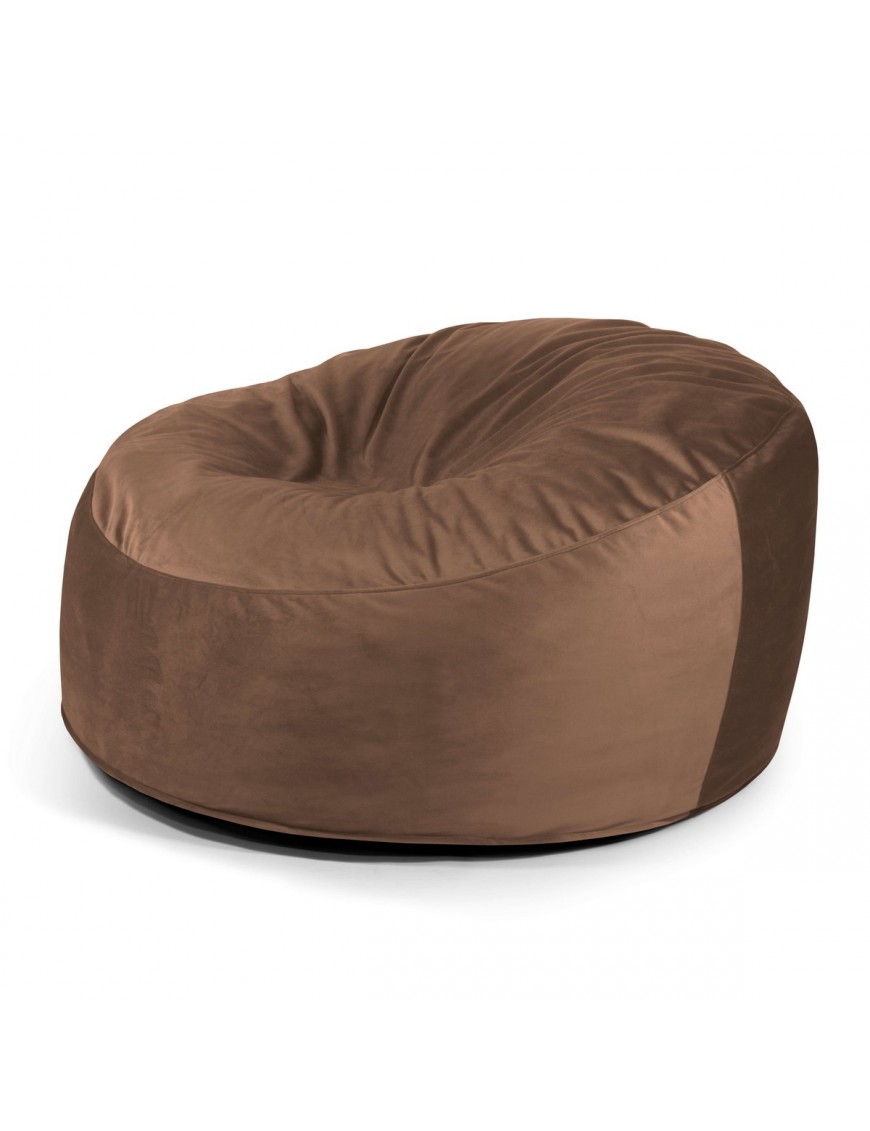 Pouf XXL Velours - Ø 135cm - 11 coloris - 440 g/m²