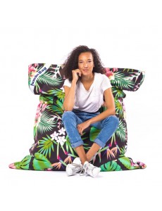Pouf XXL Extérieur - Hibiscus - 170 x 130cm