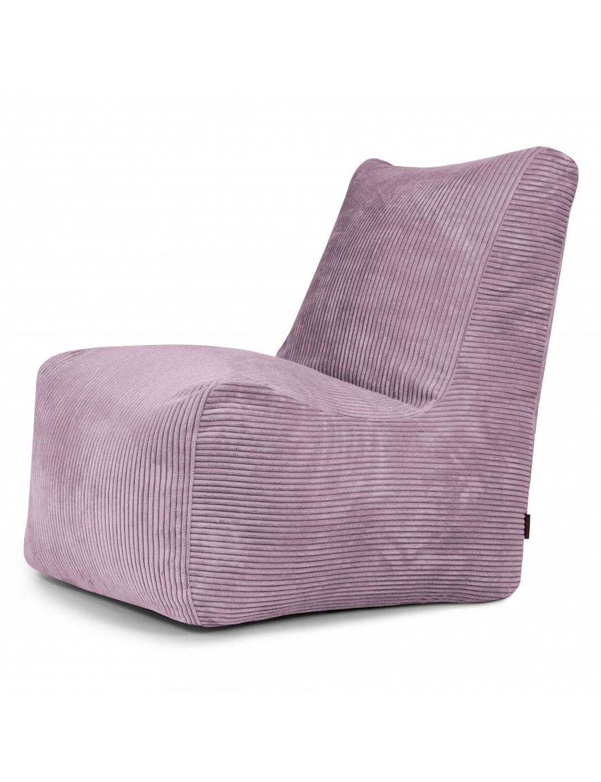 Pouf Fauteuil Velours Côtelé - 9 coloris - 380 g/m²