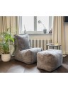 Pouf Fauteuil Velours Côtelé - 9 coloris - 380 g/m²