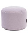 Pouf rond tissu - 320 g/m² - 4 coloris