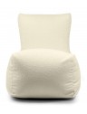 Pouf Fauteuil - Tissu bouclé - 3 coloris - 420 g/m²