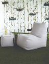Pouf Fauteuil - Simili cuir - 13 coloris - 600 g/m²