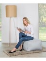 Pouf carré tissu - 320 g/m² - 4 coloris